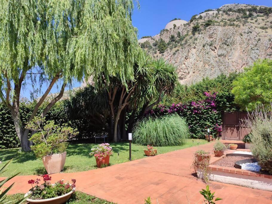 Da Nonna Cettina Appartamento In Villa Con Piscina Palermo Eksteriør bilde